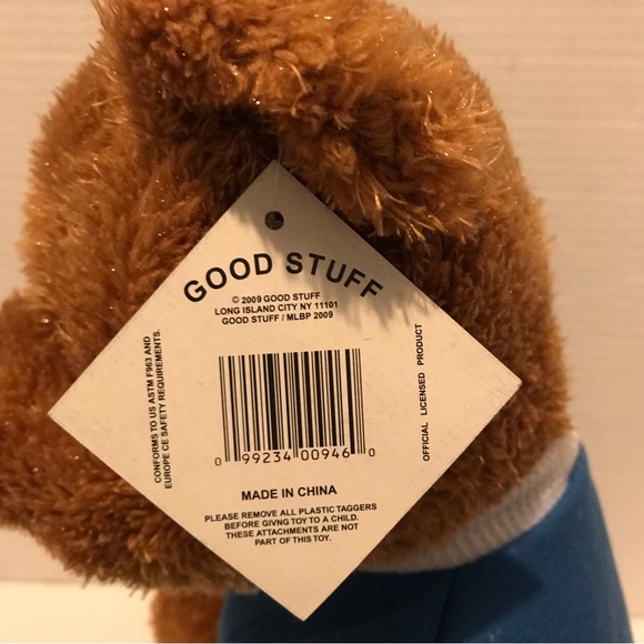 MLB Toronto Blue Jays 2009 teddy plush in removable blue jersey - Picture 7 of 10